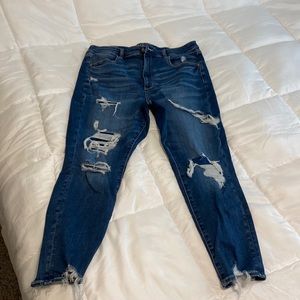American Eagle Next Level Stretch Distressed Jeans